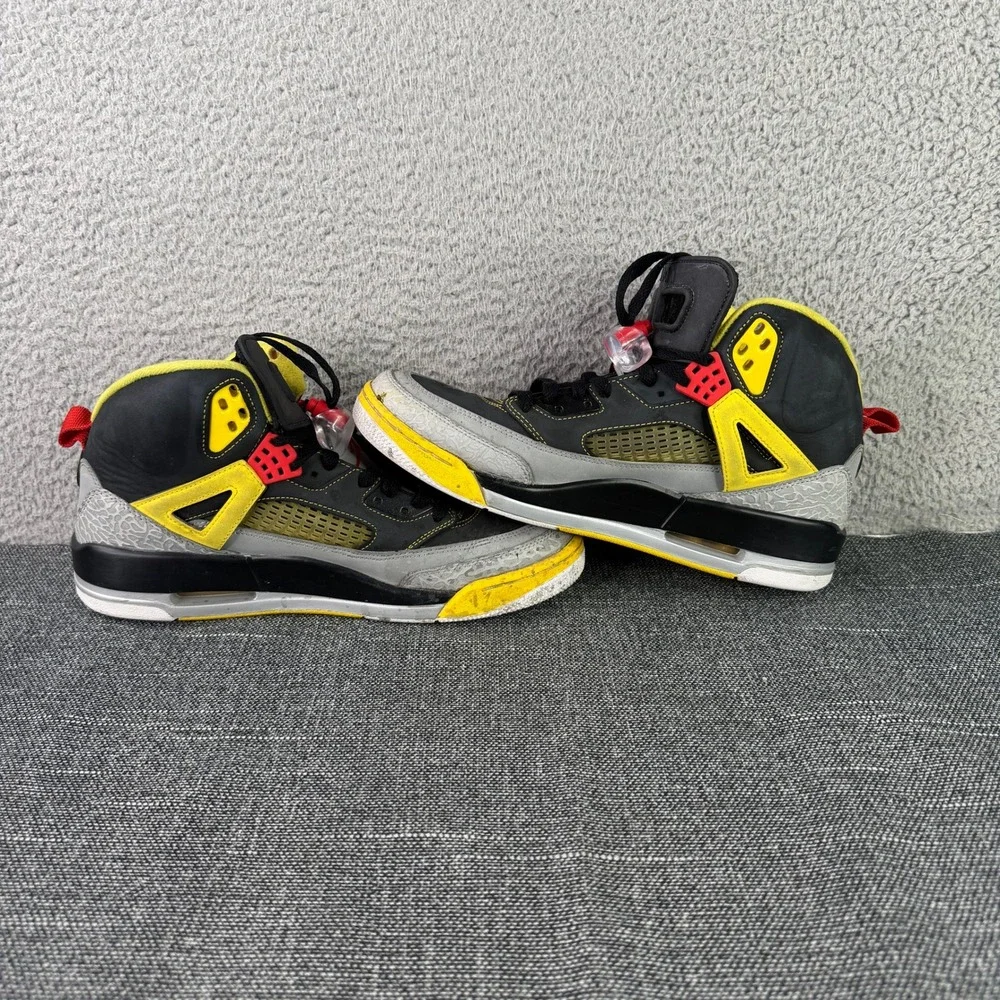 Jordan Spizike Mens 10.5 Black University Gold Grey 315371-050 Spike Lee 2012
